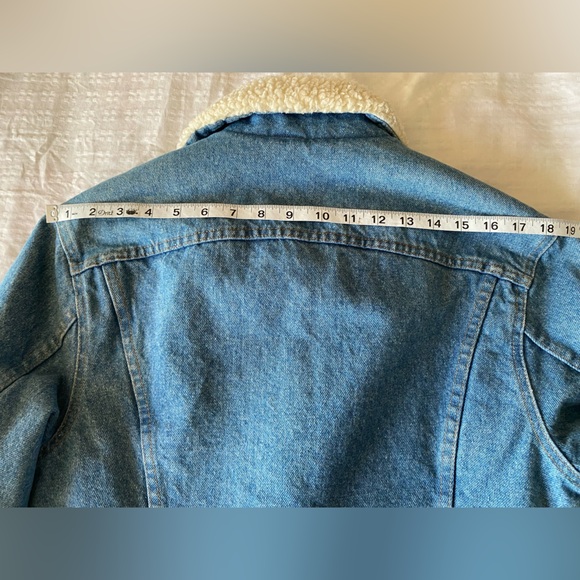 Vintage 70’s Levi’s Sherpa Denim Trucker Jacket - Picture 7 of 16